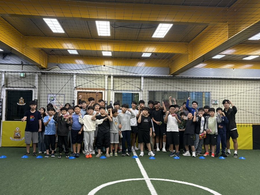 백호축구클럽 단체 사진